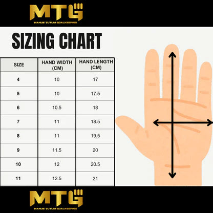 What Size Goalkeeper Gloves Should I Buy? | MTG Sizing Guide